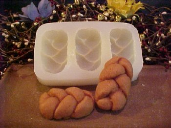 Doughnut Mini Tarts 4 Cavity Silicone Mold 874