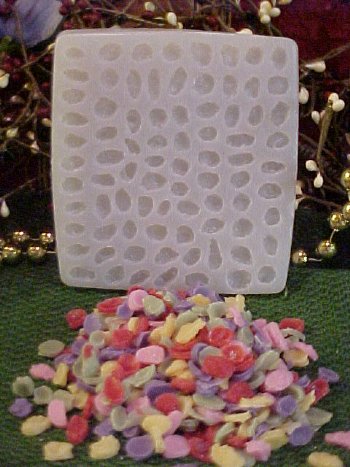 Marshmallow Mini Embeds 25 Cavity Silicone Mold 740
