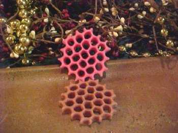 2 Cavity Silicone Honeycomb Mold