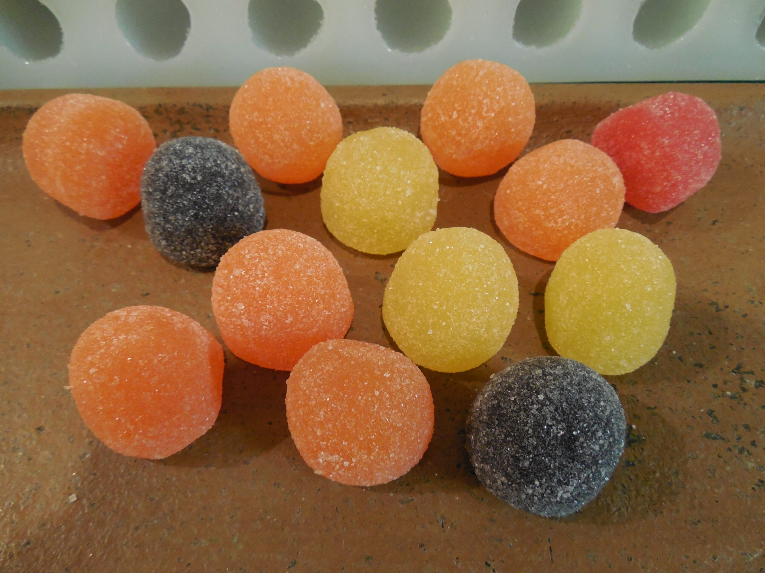 Gummy Bear Embeds 182 Cavity Silicone Mold 8018