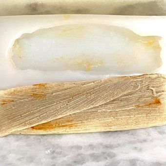 Tamale with Husk on Small Soap 1 Cavity Mold 5087 – Van Yulay